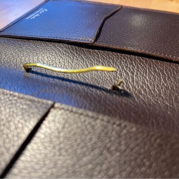 Vintage pochet attache marakino steerhide - Picture 8 of 12